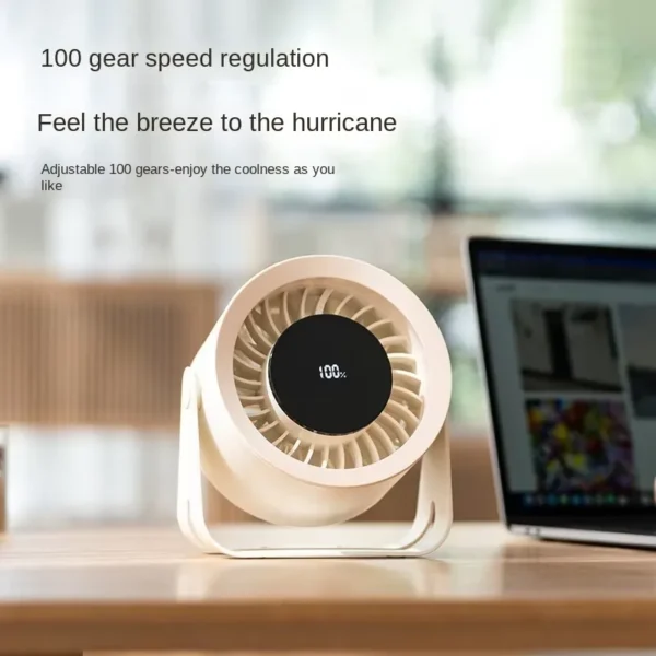 Desktop Fan, 4000mah, USB, Wall - view 5