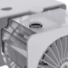 Desktop Quiet Cooling Fan, Portable, Battery, ABS - view 5