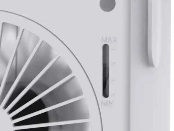 Desktop Quiet Cooling Fan, Portable, Battery, ABS - view 6