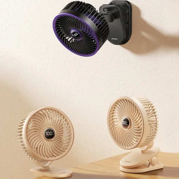 Desktop Rechargeable Mini Fan, USB, Portable - view 2