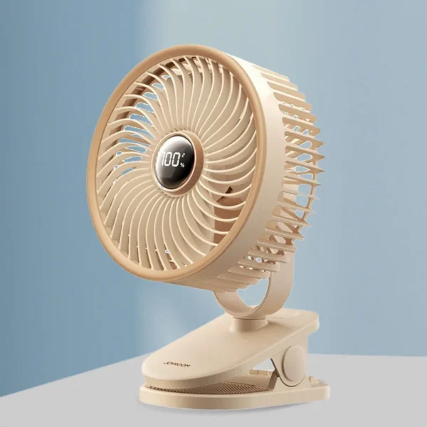 Desktop Rechargeable Mini Fan, USB, Portable - view 3