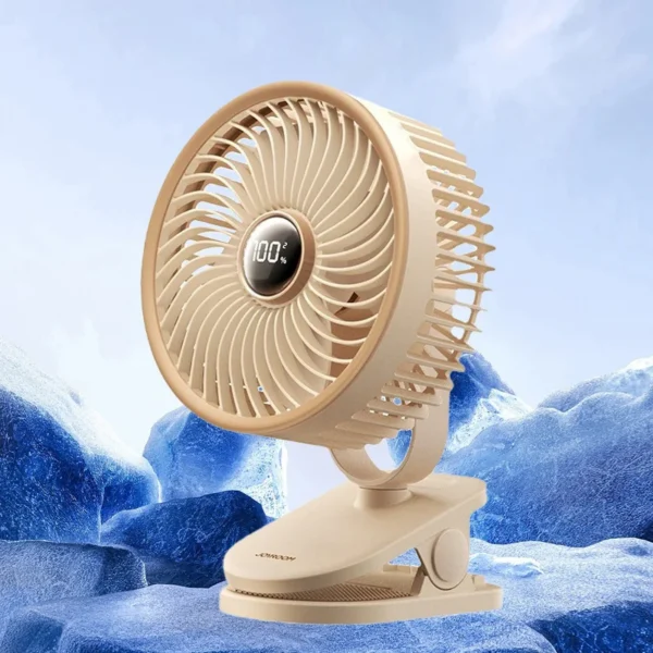 Desktop Rechargeable Mini Fan, USB, Portable - view 5