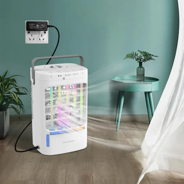 Desktop Small Air Conditioner, USB, Portable - view 4