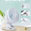 Desktop Stand Mini Fan, Plastic, 5v, Electric - view 3