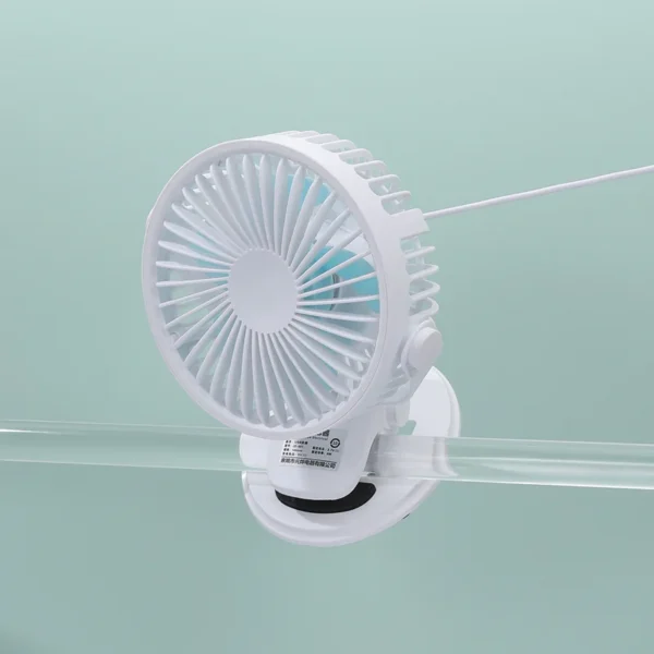 Desktop Stand Mini Fan, Plastic, 5v, Electric - view 5