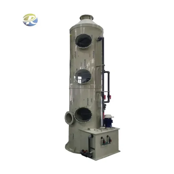 Desulfurization Dust Scrubber Tower, 3000cfm, Polypropylene