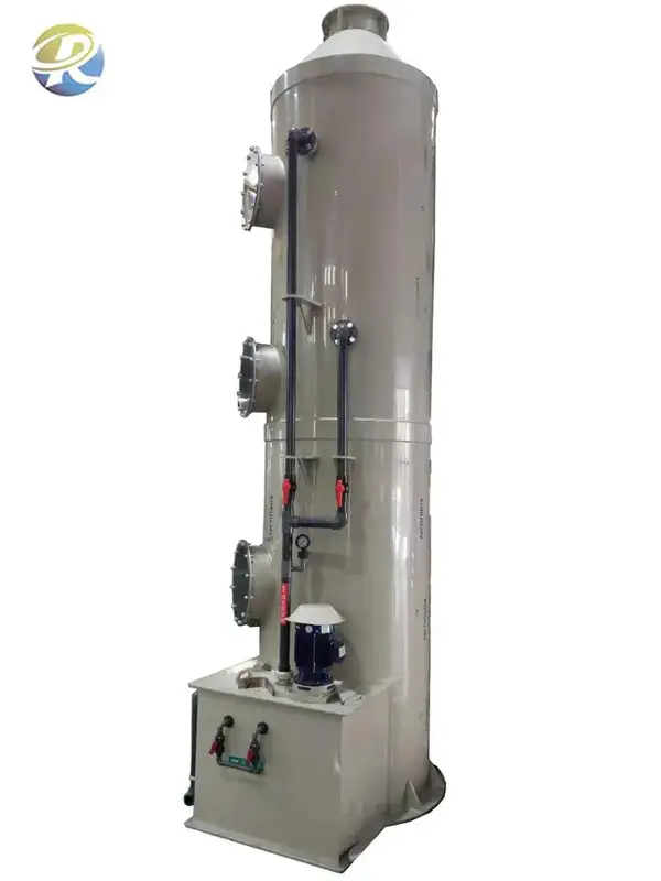 Desulfurization Dust Scrubber Tower, 3000cfm, Polypropylene - view 3