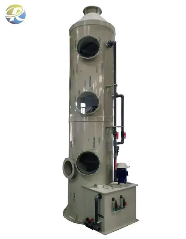 Desulfurization Dust Scrubber Tower, 3000cfm, Polypropylene - view 4