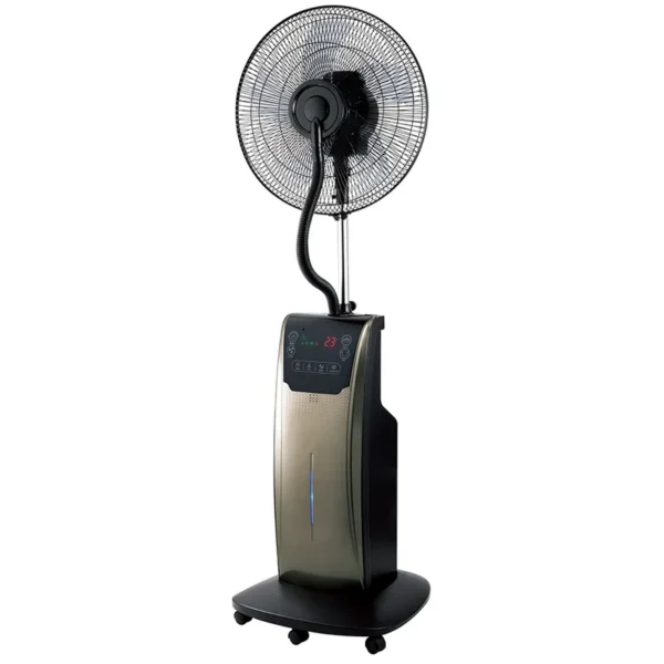 Digital Water Mist Fan, Copper, 90, Plastic - view 2