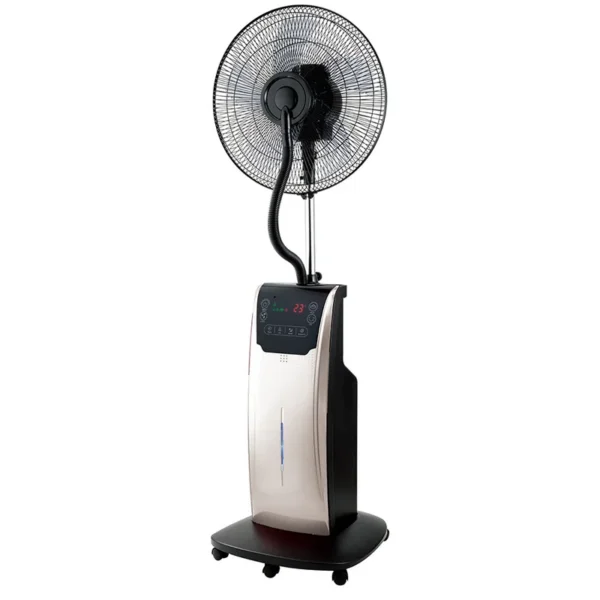 Digital Water Mist Fan, Copper, 90, Plastic - view 4