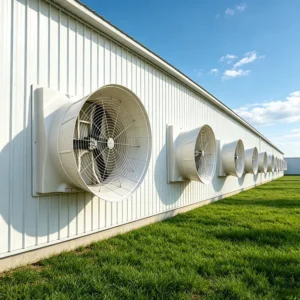 Direct Drive Axial Fan, 67000m3/h, FRP, 380V