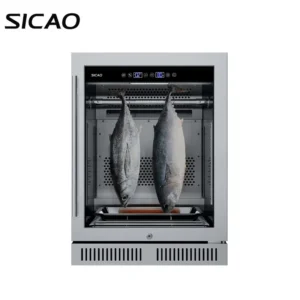 Display Cooler, Stainless, Steel, 154L