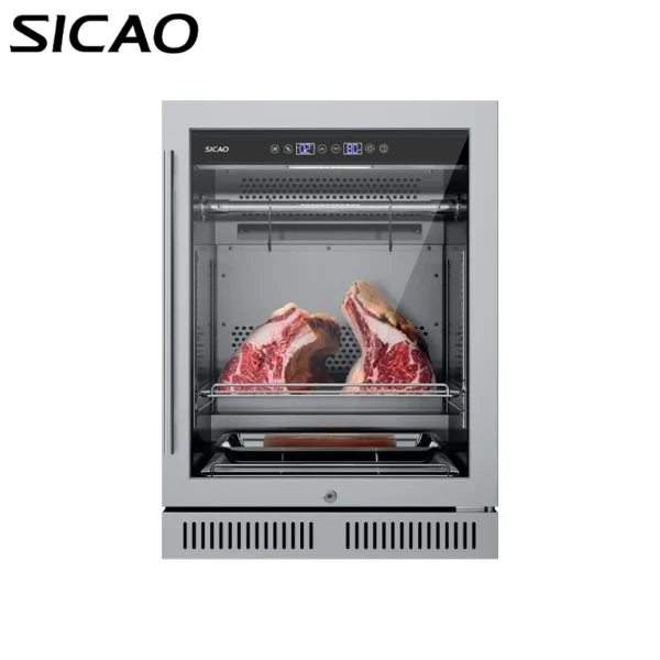 Display Cooler, Stainless, Steel, 154L - view 3