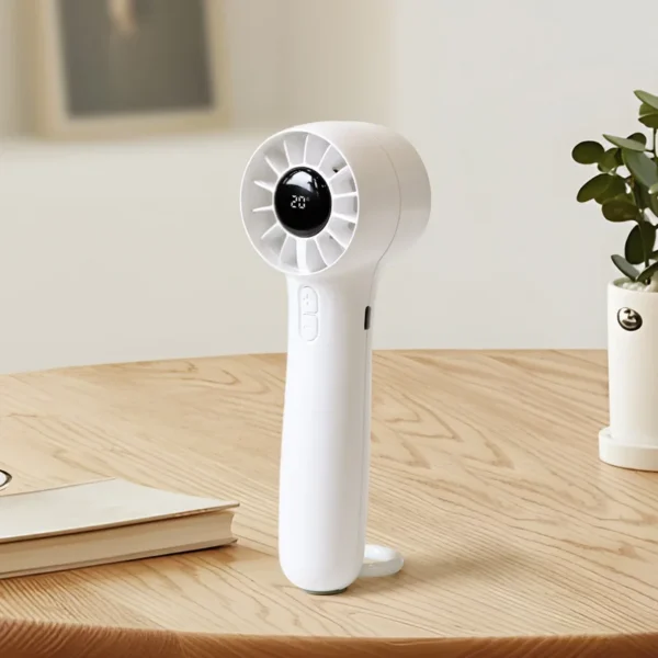 Display Cooling Handheld Fan, USB, Plastic, Portable - view 2