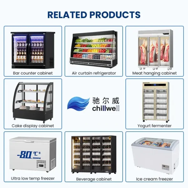 Display Refrigerator, 220 V, R134a - view 6