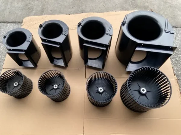 Double Inlet Centrifugal Impeller, Plastic, ISO - view 2