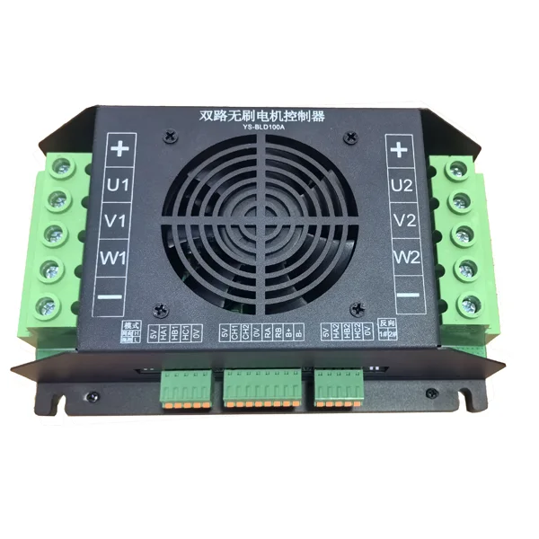 Double Module Electric Motor, SINOSTAR, 1000W, 48V, PWM - view 2
