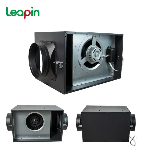 Dpt Silent Inline Fan, 220V, LEAPIN, Centrifugal - view 4