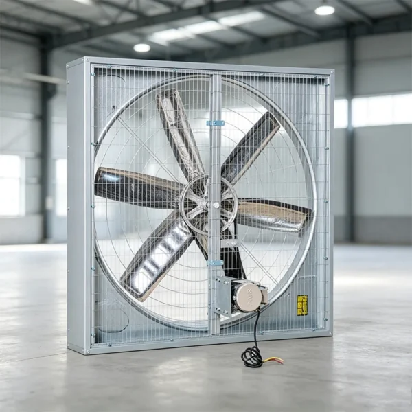 Drive Hanging Cow Fan, Axial, Stainless, Steel, 1400mm - view 2