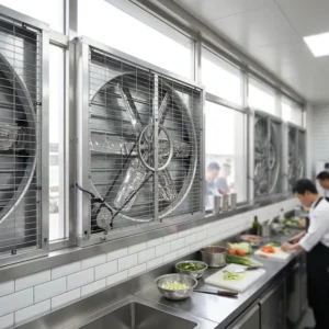 Drive Negative Pressure Fan, 48in, 304, Stainless, Steel