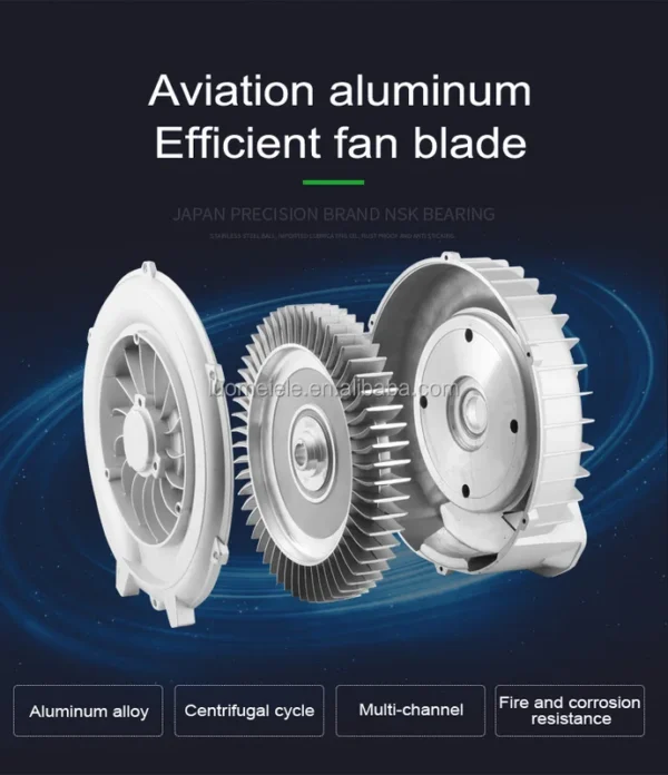 Driven Side Channel Blower, 3000W, 3800W - view 4