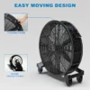 Drum Large Round Fan, 1m, 1.25m, 1.5m, 4-Wheel - view 4