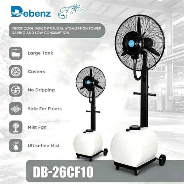 Drum Mist Spray Fan, 220, 145