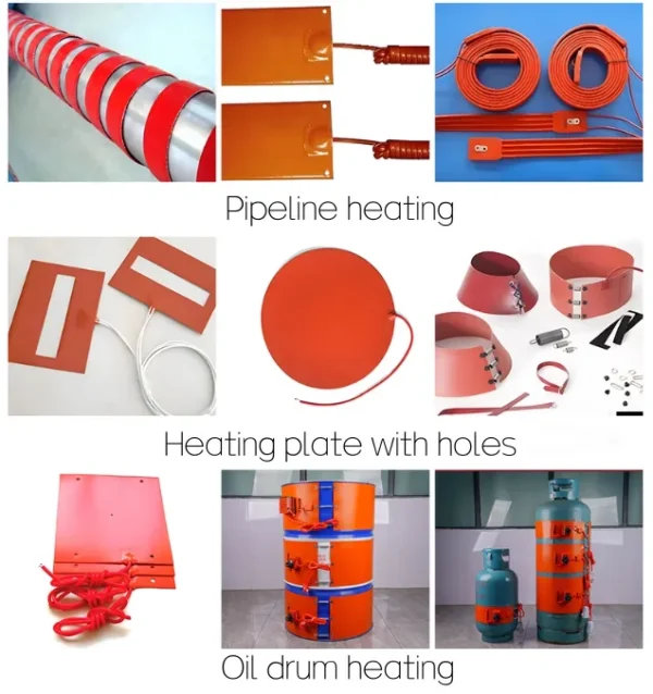 Drum Silicone Rubber Heater, 800W, 1000W, 2000W, 3000W - view 3