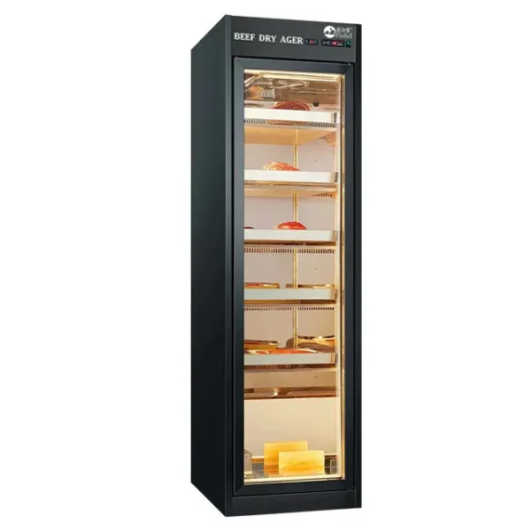 Dry Aging Fridge Refrigerator, 220V-240V, 201 Stainless Steel - view 4