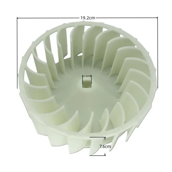 Dryer Blower, W10349492, WPW10349492, 697772, WP697772 - view 2