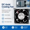Dual Ball Bearing, NMB, 24V, 0.73A, 5V - view 2