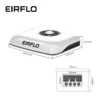 Dual Fan, EIRFLO, 12V, 7600BTU, 700W