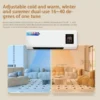 Dual Function Air Conditioner, Wall, 2000W-3000W, Plastic - view 3