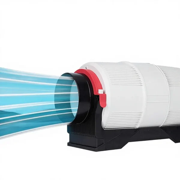 Dual-speed Duct Exhaust Fan, plug-in, single-speed