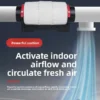 Dual-speed Duct Exhaust Fan, plug-in, single-speed - view 2
