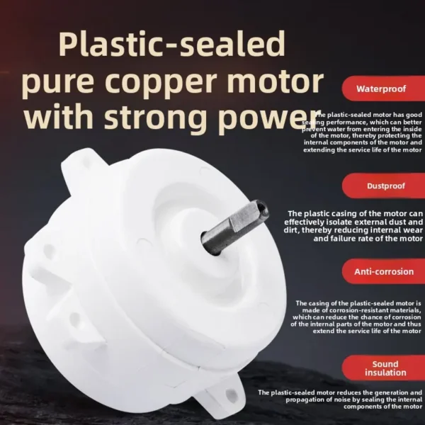 Dual-speed Duct Exhaust Fan, plug-in, single-speed - view 4