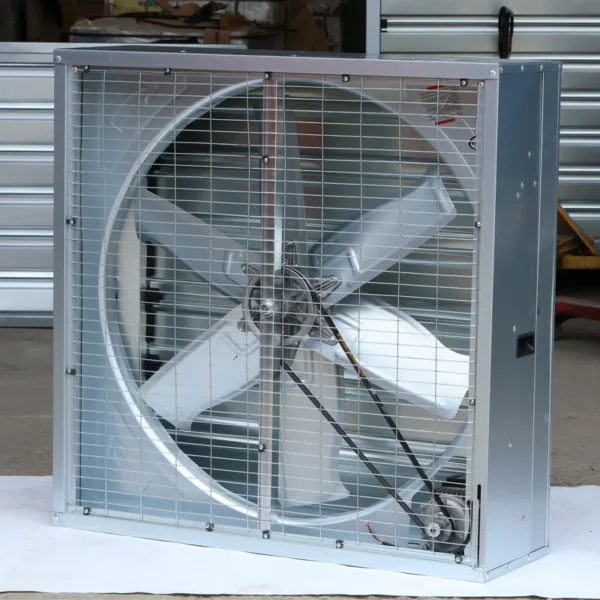 Duct Axial Exhaust Fan, 1000mm, Stainless, Steel