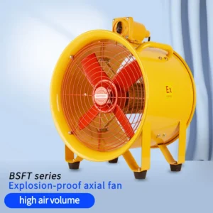 Duct Axial Exhaust Fan, 200/250/300/400/500mm, Portable