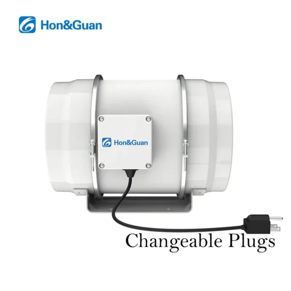 Duct Axial Fan, 100-120V, 220-240V - view 2