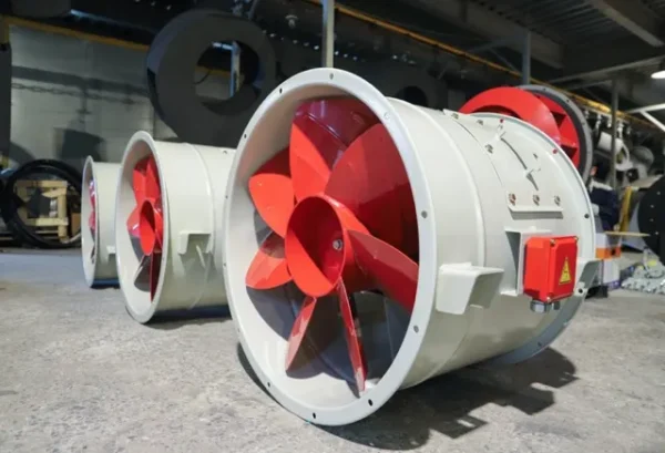 Duct Axial Fan, 304, Steel, AXP-8-6.5D, 2500-100000m3/h - view 5