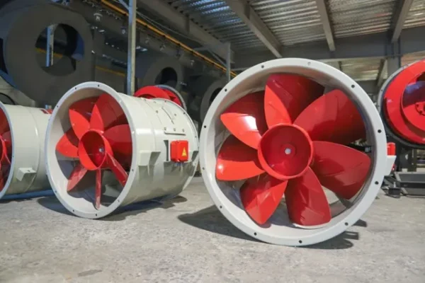 Duct Axial Fan, 304, Steel, AXP-8-6.5D, 2500-100000m3/h - view 6