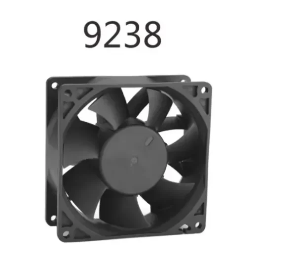 Duct Axial Fan, 80x25mm, 24V, Brushless, 3000 - view 3