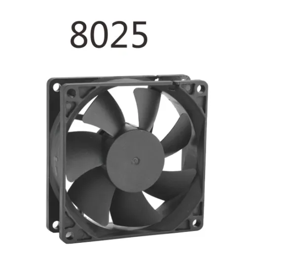 Duct Axial Fan, 80x25mm, 24V, Brushless, 3000 - view 4