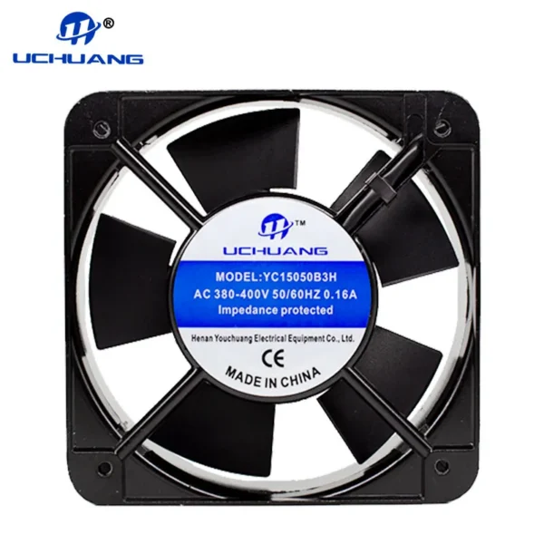 Duct Axial Fan, AC15050, 220V, 150x150x50mm, Plastic - view 2