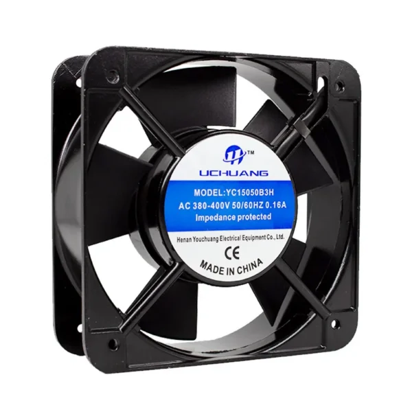 Duct Axial Fan, AC15050, 220V, 150x150x50mm, Plastic - view 3