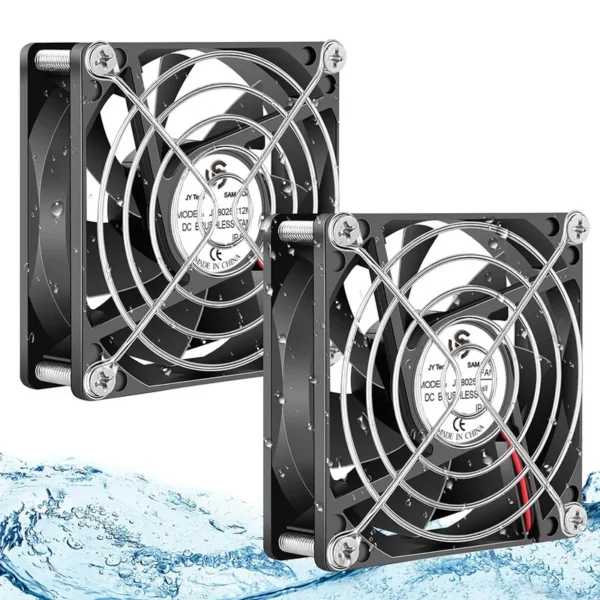 Duct Axial Fan, Brushless, 5V/12V/24V, IP54/IP58/IP68 - view 4