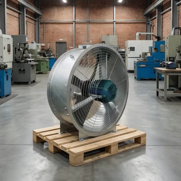 Duct Axial Fan, Stainless, Steel