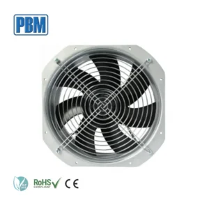 Duct Axial Ventilation Fan, 230V, Brushless, 200mm, Plastic