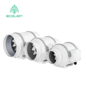 Duct Fan, 110V/220V, 4"