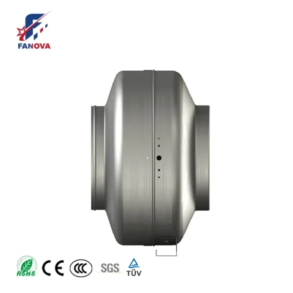 Duct Fan, 230V, Inline, Centrifugal - view 2